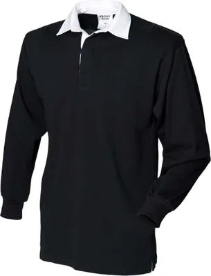 Image de Front Row - Tee-shirt de rugby "Original" pour homme PC6028 (M) (Noir)