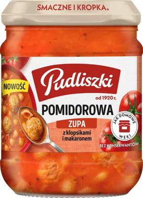 Obrázok produktu pre Konzervovaná paradajková polievka 450 g