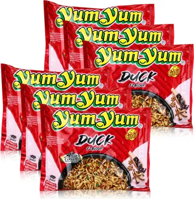 Produktbild von Yum Yum Instant Nudeln Ente 60g - DUCK - Fertiggericht (6er Pack)