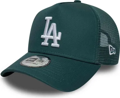 Produktbild von NEW ERA MLB LA Dodgers 9FORTY A-Frame Trucker Cap - Dunkelgrün