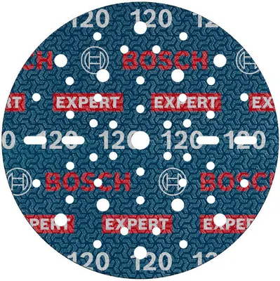 Image de Bosch EXPERT O780 Disque à poncer pour feuilles 150 mm K120 50 pièces - 2608902459
