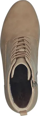 Produktbild von Tamaris Damen Stiefelette mit Plateau und Blockabsatz in Holzoptik 1-25190-41, Größe:38 EU, Farbe:Braun