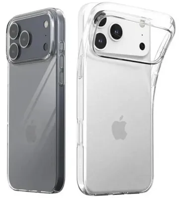 Immagine prodotto di Custodia posteriore trasparente ARAREE A-Fit per iPhone 17 Pro