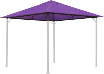 Produktbild von Ersatzdach zu Pavillon Nizza 3x3m Beere PVC beschichtet