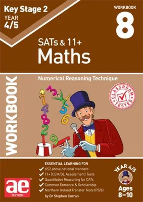 Produktbild von KS2 Maths Year 4/5 Workbook 8