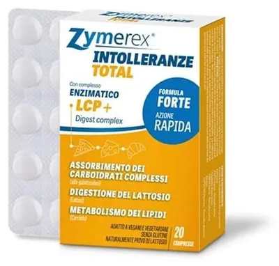 Imagen del producto de ZYMEREX: 20 comprimidos para la intolerancia total