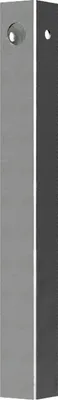 Immagine prodotto di Supporto quadrato supporto del morsetto staffa per rimorchio barca zincato SUPROD, 40x40x350 mm