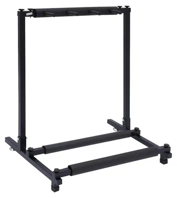 Immagine prodotto di Supporto per chitarra, design pieghevole, adatto a più chitarre, colore nero