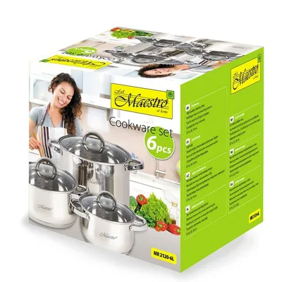 Image de Maestro MR-2120-6L A set of pots of 6 elements