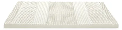 Memoryschaum-Topper 160x190 cm, weiß, 6 cm hoch, 7 Zonen
