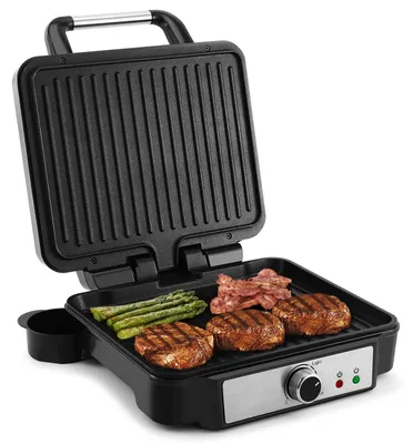 Produktbild von YASHE Kontaktgrill SW-3018, 1800 W, 4 Scheiben, 180°
