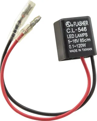 Produktbild von LED-Blinkrelais 5-16V 1-120W 10AMP