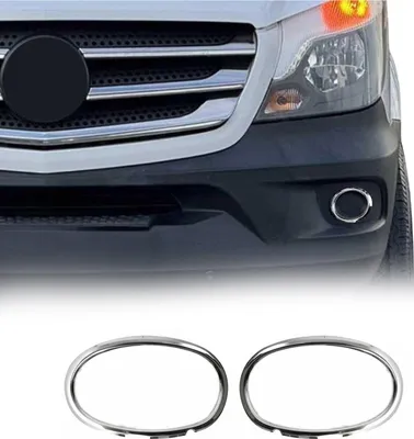 Image de Cadres de Feu Antibrouillard Mercedes-Benz Sprinter W906 2013-2018 Inox Chromé