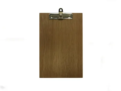 Produktbild von Klemmbrett DIN A4, Original GGM, Echt Holz dunkel, Speisekarte