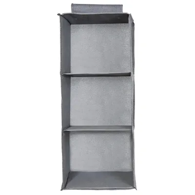 Produktbild von Hängeregal Kleiderschrank Organizer mit 3 Fächer Schrankorganizer Hängeaufbewahrung Hängeorganizer