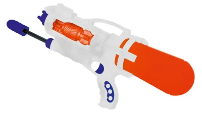 Produktbild von wasserpistole WK 390 junior 40 cm weiß/orange