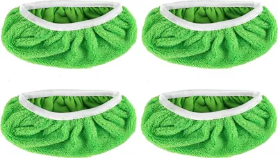 Produktbild von 4er Set Mikrofaser-Wischpads für Swiffer 10-12 Zoll, trocken & nass, maschinenwaschbar