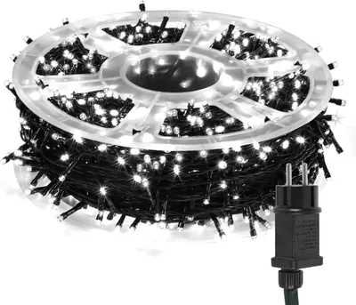 Produktbild von Bettizia 200M LED Lichterkette 1000LEDs 8 Modi mit Memory Funktion, Weihnachten Party Garten Bedienung Funkelnder Sterneffekt Deko Kaltweiß