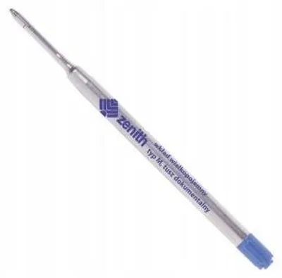 Produktbild von Zenith Metall-Kugelschreibermine Blau Dokumententinte