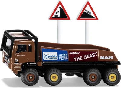 Produktbild von Siku HS Schoch 8X8 MAN, LKW, 3 Jahr(e), Metall, Kunststoff, Schwarz, Braun
