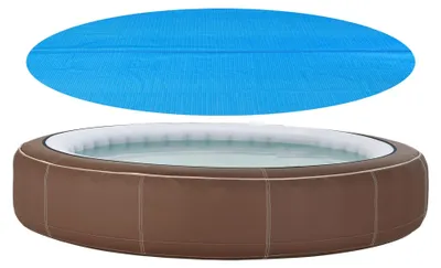 Productafbeelding van Zonne-zwembadafdekking Blauw 488 cm UV-bestendig