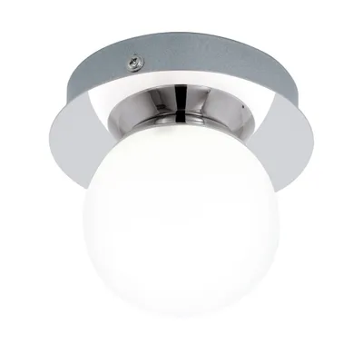 Zdjęcie produktu dla EGLO Mosiano, LED, Niewymienialne źródło światła, 3000 K, 340 lm, IP44, Chrom, Biały