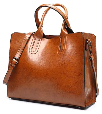 Productafbeelding van Solidchoice - Vintage Handtas van PolyurethanLeer voor Dames