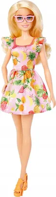 Obrázek produktu pro Barbie Fashionistas HBV15, Módní panenka, Ženy, 3 rok/roky, Dívka, 298 mm, Vícebarevný