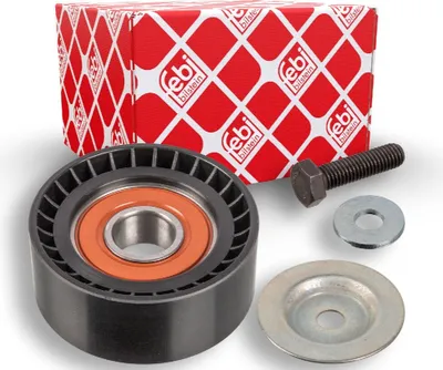 Produktbild von FEBI BILSTEIN 107275 Umlenkrolle Keilrippenriemen 65mm für FORD Transit Custom V362 Kastenwagen (FY, FZ) Transit Mk7 Kastenwagen (V363, FCD, FDD)