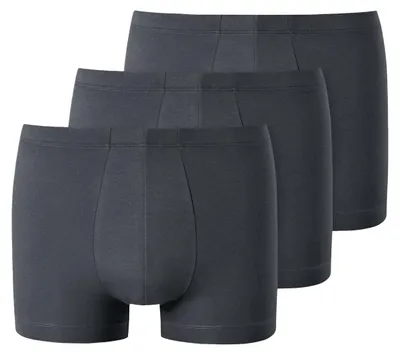 Obrázek produktu pro UNCOVER BY SCHIESSER – pánské boxerky, 3 ks v balení – tmavě šedé – velikost S