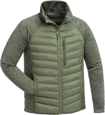 Produktbild von Pinewood Abisko Power Fleece Jacket Clover Green/Dark Green - Größe: S