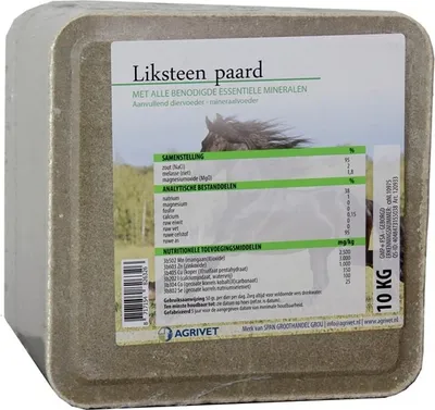 Produktbild von Mineralleckstein für Pferde zur Deckung des Bedarfs an essentiellen Mineralien 10 KG