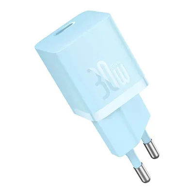 Obrázok produktu pre Baseus GaN nabíjačka (CCGN070603) – USB-C, 30 W, rýchle nabíjanie, modrá