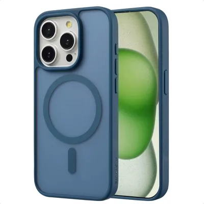 Zdjęcie produktu dla imoshion Color Guard Backcover z MagSafe dla Apple iPhone 15 Pro - ciemnoniebieski