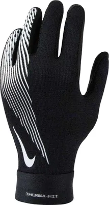 Produktbild von Nike - Kinder Logo - Handschuhe "Academy", Therma-Fit PP3831 (S) (Schwarz)