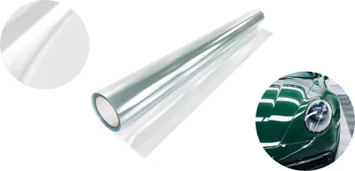 Produktbild von Lackschutzfolie 100x200 cm - Transparent - Selbstklebend und UV-Schutz Steinschlagschutzfolie - Schutzfolie für Auto, Möbel und Geräte - Klebefolie Auto für Innen und Außen - Carwrappingfolie