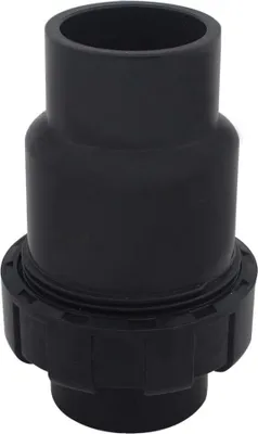 Produktbild von 40-mm-Kugelrückschlagventil, PVC-Wasserrückschlagventil, Rückflussverhinderer, Schwimmbadventil (Innendurchmesser 40 mm)