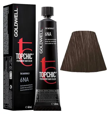 Immagine prodotto di Goldwell Topchic Tube 6NA Dark Natural Ash Blonde 60ml