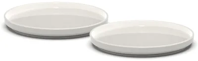 Kleine Teller 15 cm, 2er Set – Porzellan, mikrowellen- & spülmaschinengeeignet