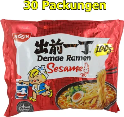 Image de NISSIN Demae Ramen saveur sésame 100g