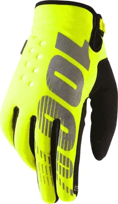 Produktbild von 100% Unisex Handschuhe Brisker , gelb, XXL