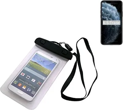 Produktbild von K-S-Trade Schutz Hülle Handy Hülle Kompatibel mit Apple iPhone 11 Pro Max Beach Bag wasserdicht 16cm x 10cm Schutzhülle Staub Sand Flachwasser