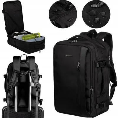 Zdjęcie produktu dla WINGS Plecak wielofunkcyjny damski SKYLARK poszerzany black