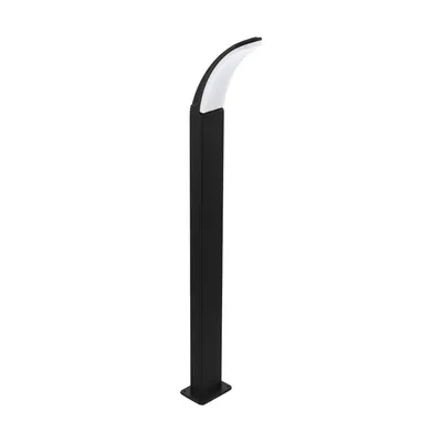 Image de EGLO Borne d'éclairage LED d'extérieur Fiumicino 11 W 90 cm noir