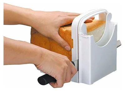 Produktbild von Brotschneidemaschine, verstellbar, klappbar, mit 5 Scheibenstärken