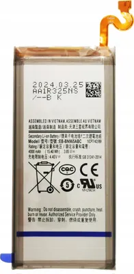 Image de Batterie pour Samsung Galaxy Note 9 N960F EB-BN965ABU comme l'original 4000mAh batterie de remplacement