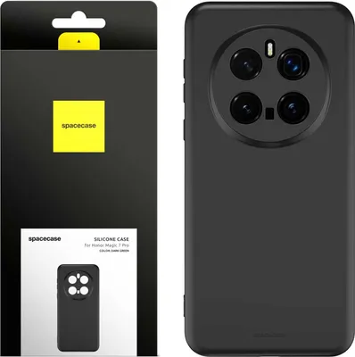 Image de SPACECASE Étui en silicone pour Honor Magic 7 Pro Noir