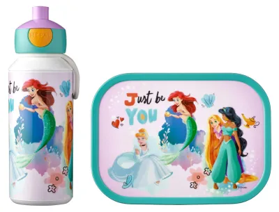 Lunchset mit Lunchbox und Trinkflasche Disney Princess