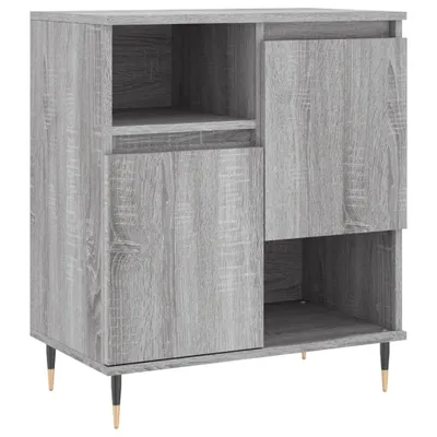 Produktbild von Sideboard Grau Sonoma 60x35x70 cm Holzwerkstoff
