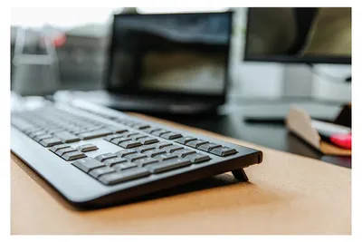 Produktbild von CHERRY KW 3000, Volle Größe (100%), Kabellos, RF Wireless, QWERTY, Schwarz